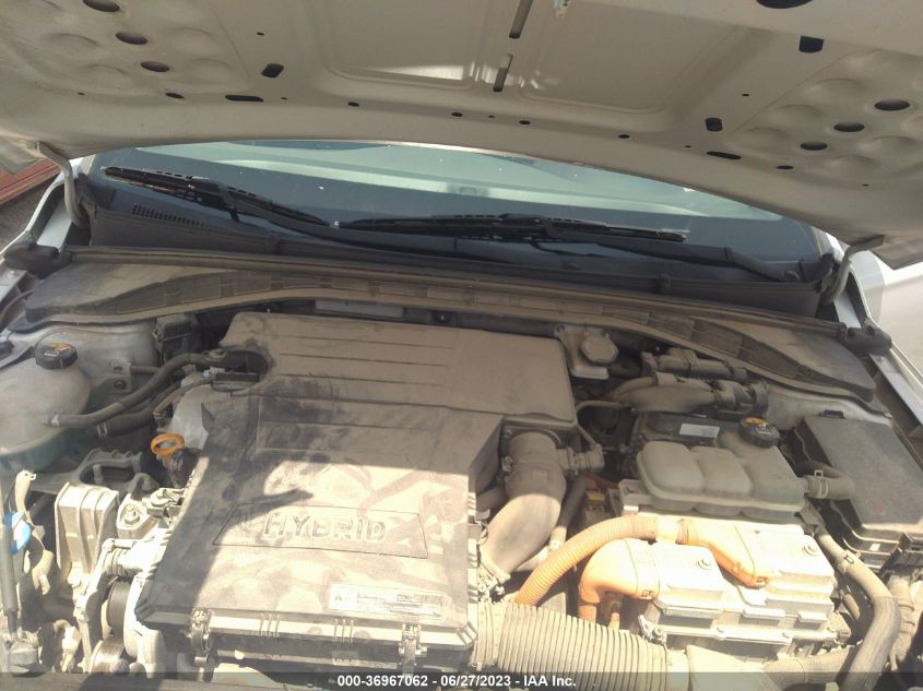 2018 HYUNDAI IONIQ HYBRID BLUE - KMHC65LC8JU076649