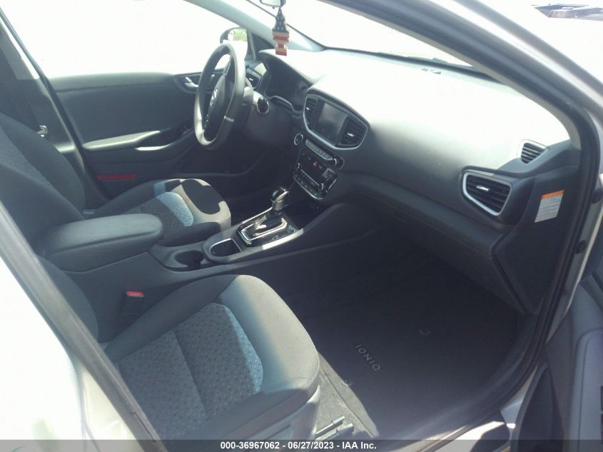2018 HYUNDAI IONIQ HYBRID BLUE - KMHC65LC8JU076649
