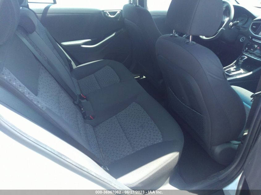 2018 HYUNDAI IONIQ HYBRID BLUE - KMHC65LC8JU076649