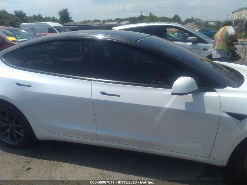 2022 TESLA MODEL 3 - 5YJ3E1EA4NF108216