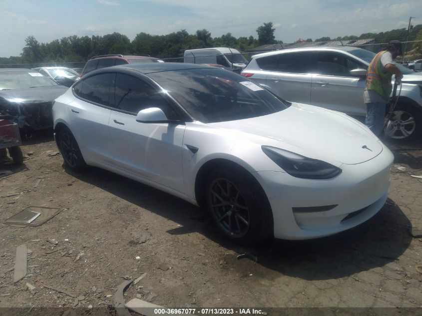 2022 TESLA MODEL 3 - 5YJ3E1EA4NF108216