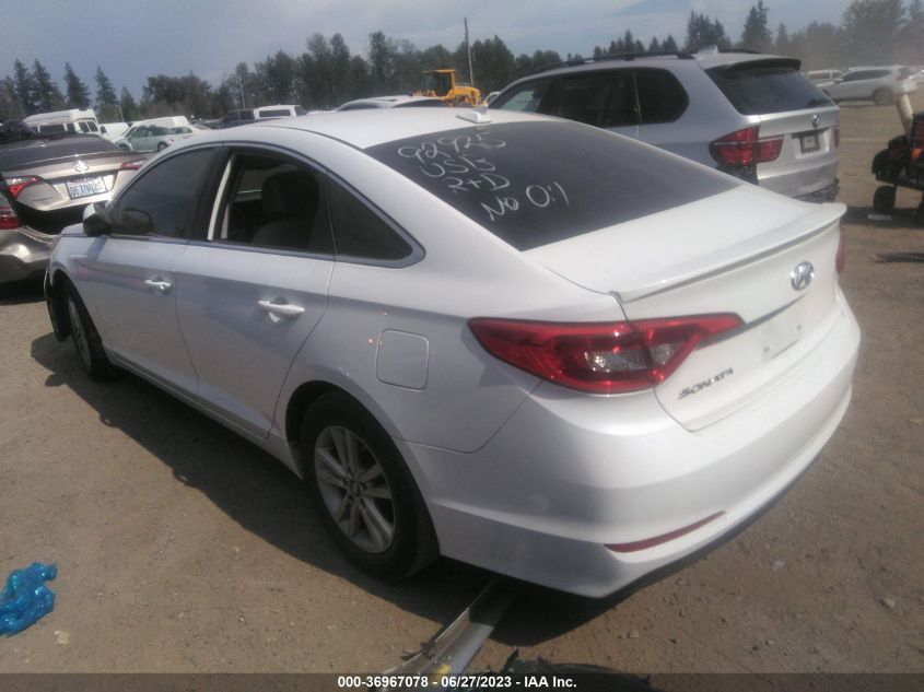 2017 HYUNDAI SONATA SE - 5NPE24AF2HH562586