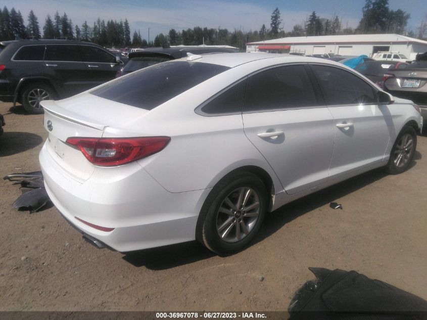 2017 HYUNDAI SONATA SE - 5NPE24AF2HH562586