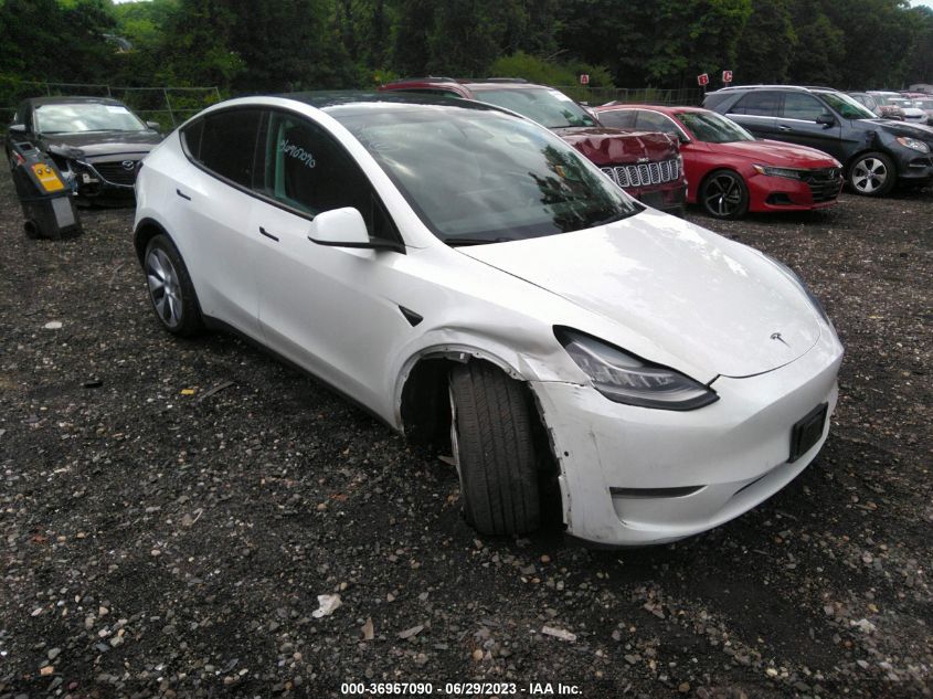 2021 TESLA MODEL Y LONG RANGE - 5YJYGDEE3MF185842