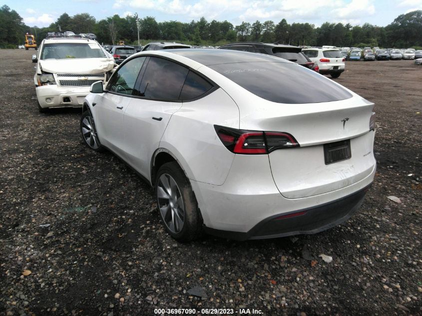 2021 TESLA MODEL Y LONG RANGE - 5YJYGDEE3MF185842