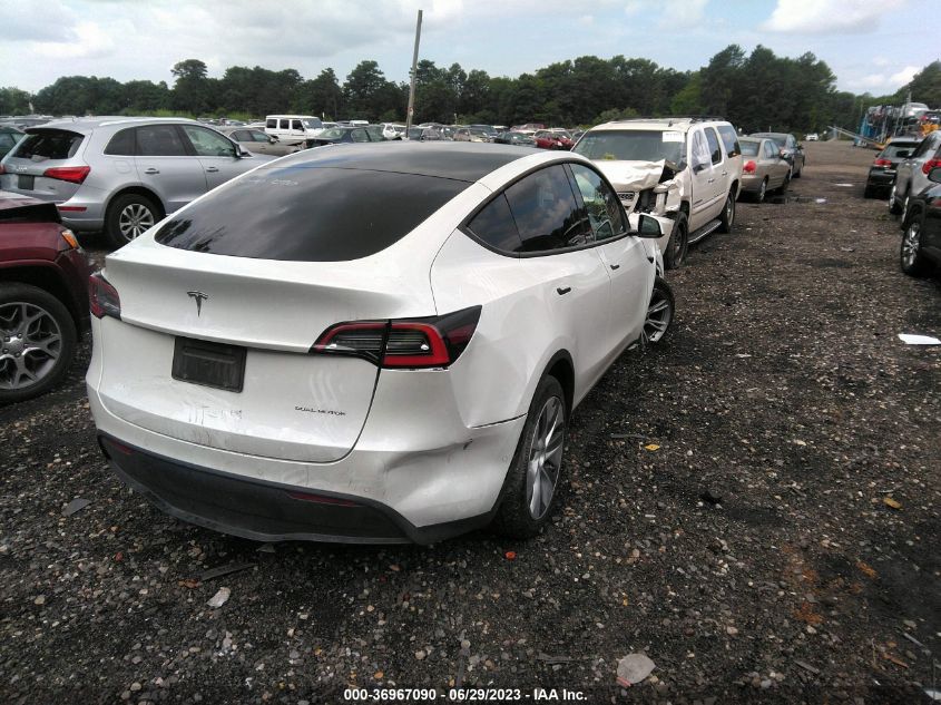 2021 TESLA MODEL Y LONG RANGE - 5YJYGDEE3MF185842