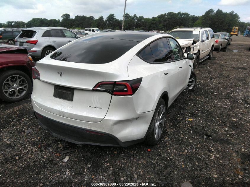 2021 TESLA MODEL Y LONG RANGE - 5YJYGDEE3MF185842