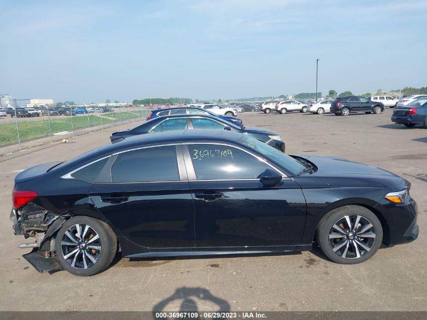 2022 HONDA CIVIC SEDAN EX - JHMFE1F74NX006788