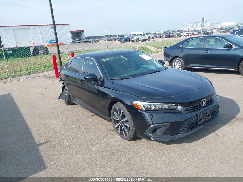2022 HONDA CIVIC SEDAN EX - JHMFE1F74NX006788