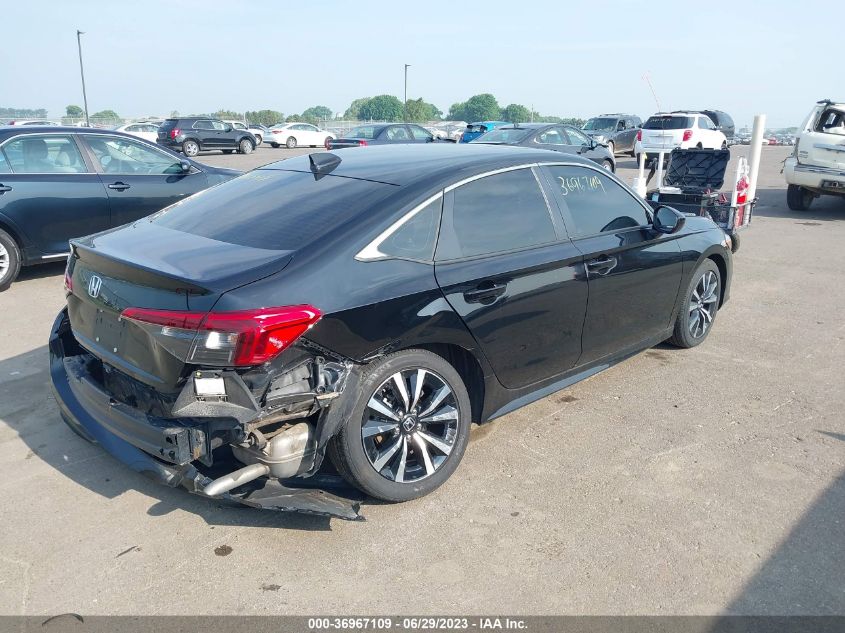 2022 HONDA CIVIC SEDAN EX - JHMFE1F74NX006788