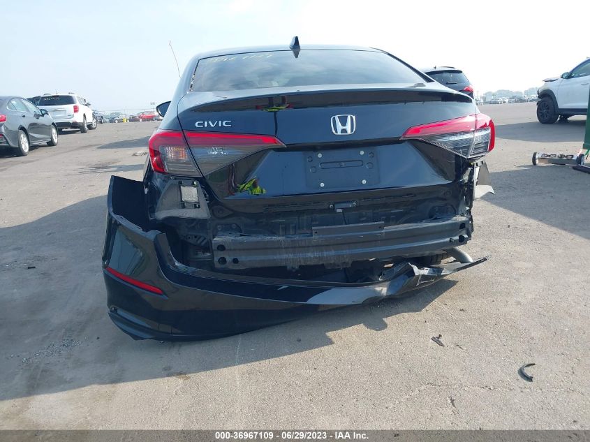 2022 HONDA CIVIC SEDAN EX - JHMFE1F74NX006788