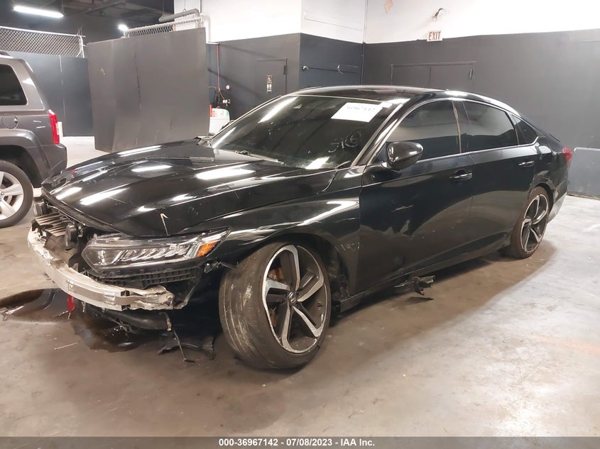 VIN 1HGCV1F32KA072371 2019 HONDA ACCORD SEDAN SPORT 1.5T