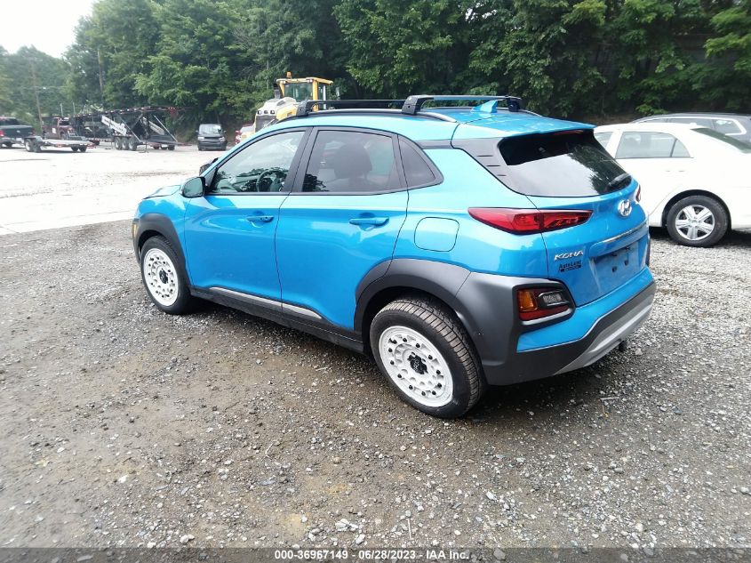 2019 HYUNDAI KONA ULTIMATE - KM8K5CA54KU227138