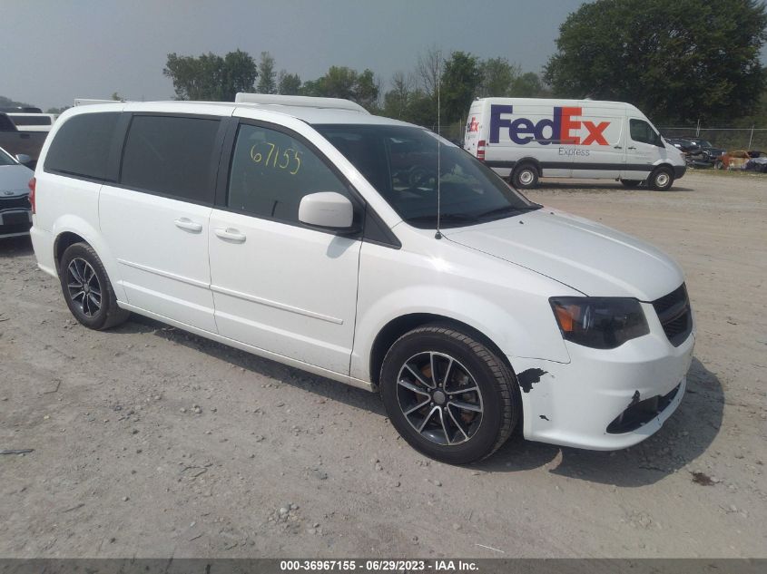 2016 DODGE GRAND CARAVAN SXT - 2C4RDGCG9GR340938