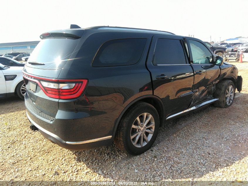 2018 DODGE DURANGO SXT - 1C4RDJAG7JC276320