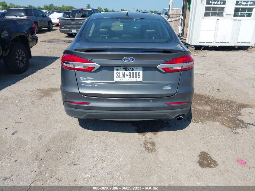 2019 FORD FUSION SE - 3FA6P0HD8KR171567