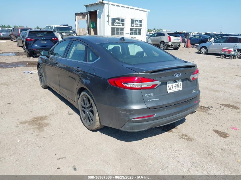 2019 FORD FUSION SE - 3FA6P0HD8KR171567