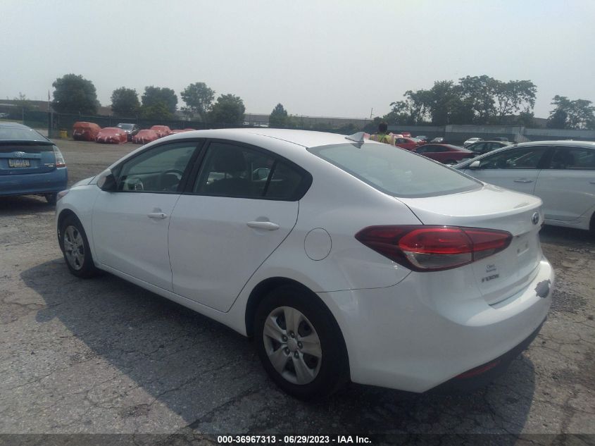 2017 KIA FORTE LX/S - 3KPFL4A71HE016568