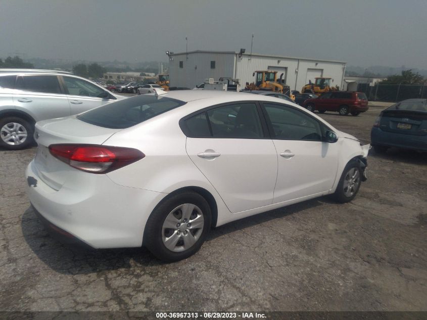 2017 KIA FORTE LX/S - 3KPFL4A71HE016568