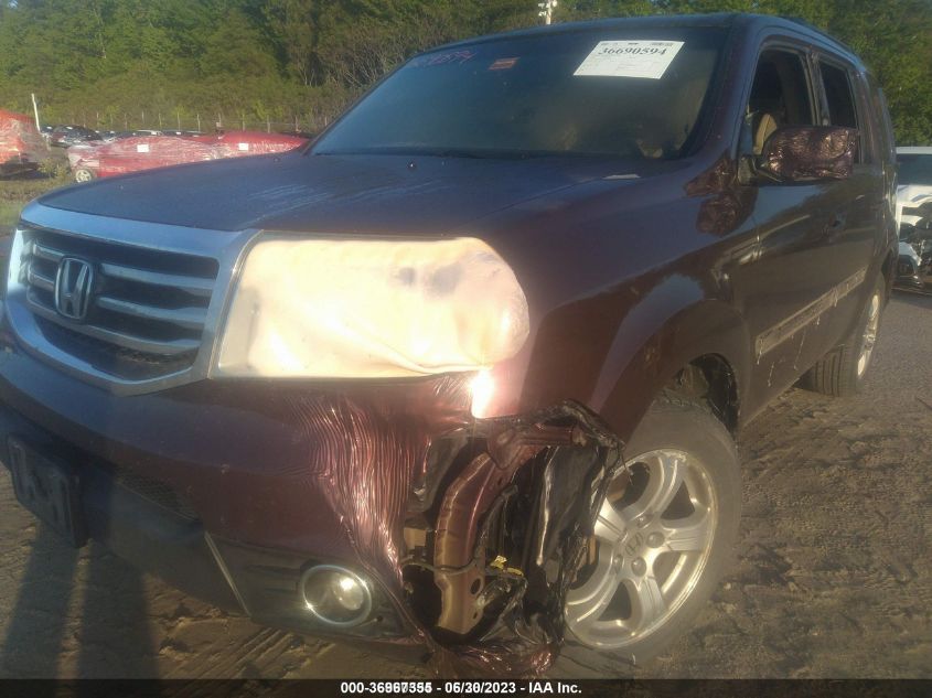 2013 HONDA PILOT EX-L - 5FNYF4H5XDB029988