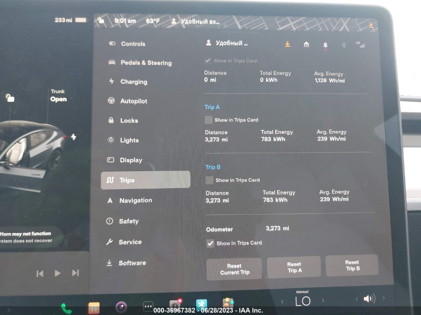 2023 TESLA MODEL 3 - 5YJ3E1EA2PF499840