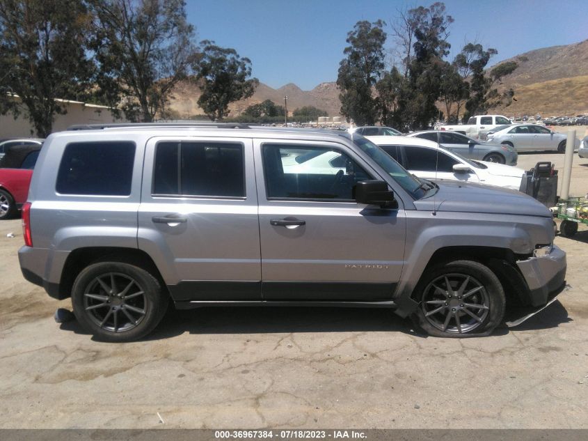 2016 JEEP PATRIOT SPORT - 1C4NJPBAXGD700113