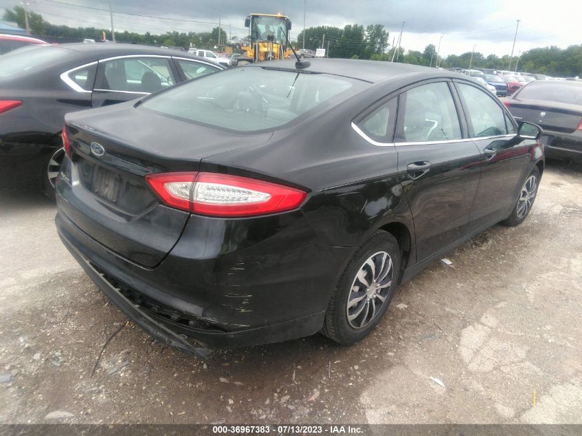 2014 FORD FUSION S - 1FA6P0G77E5371035