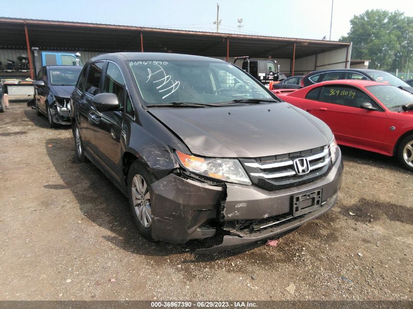2016 HONDA ODYSSEY SE - 5FNRL5H30GB117891