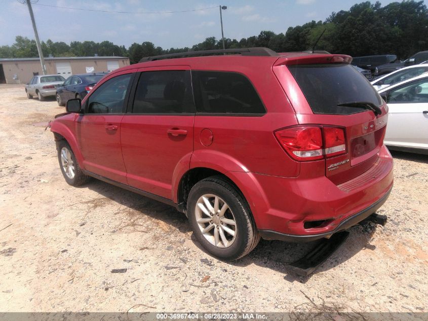 2015 DODGE JOURNEY SXT - 3C4PDDBG3FT608644