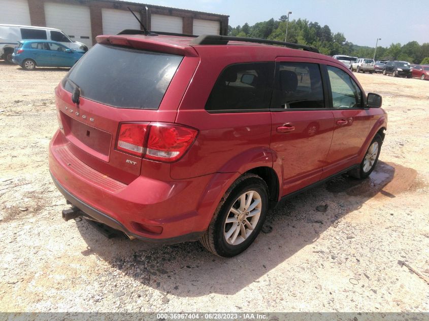 2015 DODGE JOURNEY SXT - 3C4PDDBG3FT608644