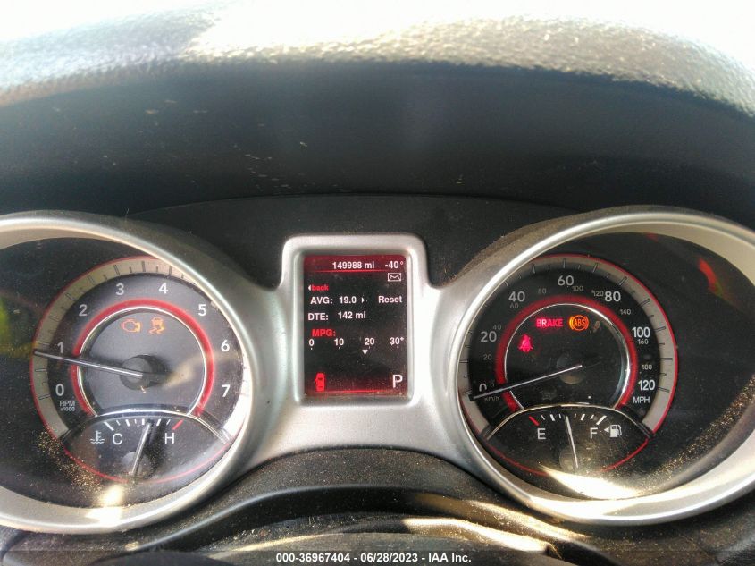 2015 DODGE JOURNEY SXT - 3C4PDDBG3FT608644