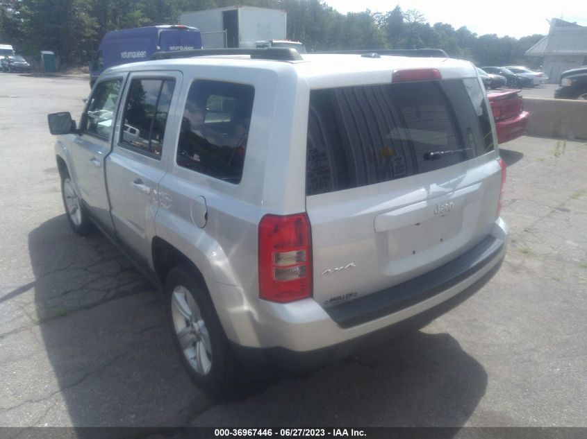 2013 JEEP PATRIOT LATITUDE - 1C4NJRFB8DD108753