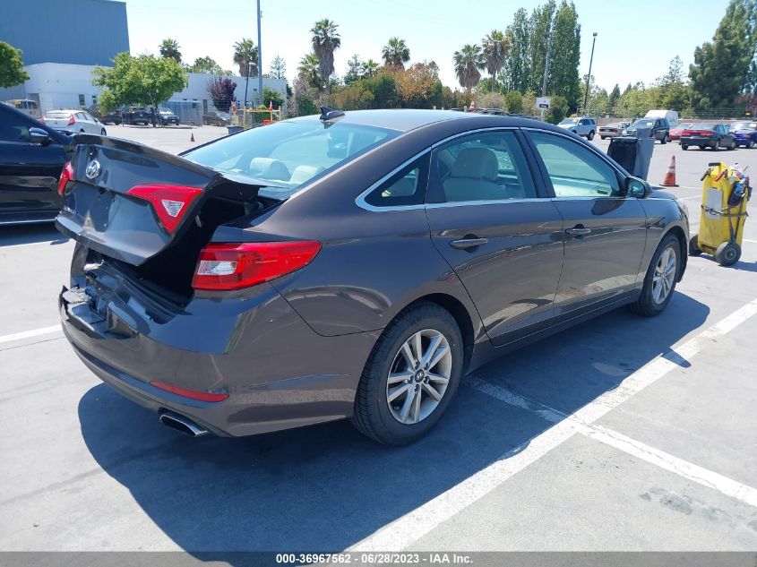 2017 HYUNDAI SONATA SE - 5NPE24AF3HH438987