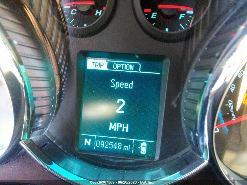 2013 CHEVROLET CRUZE LTZ - 1G1PG5SB6D7231304