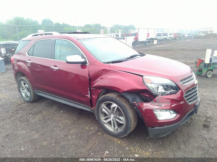 2016 CHEVROLET EQUINOX LTZ - 2GNFLGEK0G6223538