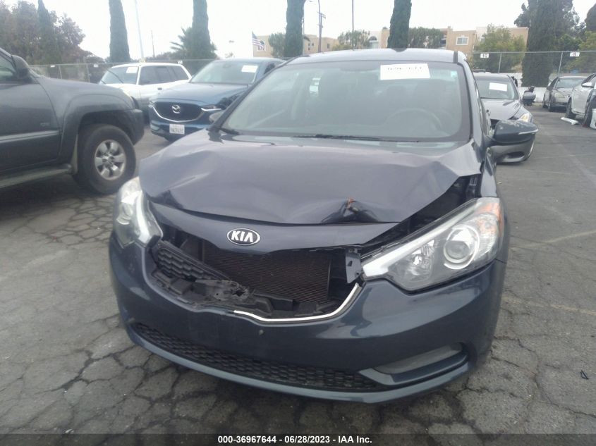 2016 KIA FORTE LX - KNAFX4A63G5516010