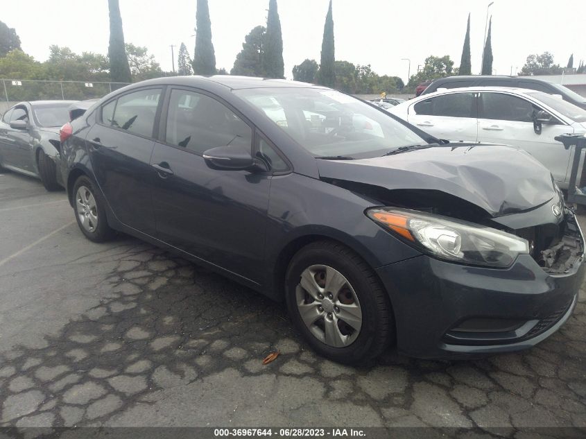 2016 KIA FORTE LX - KNAFX4A63G5516010