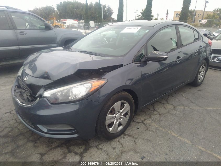2016 KIA FORTE LX - KNAFX4A63G5516010