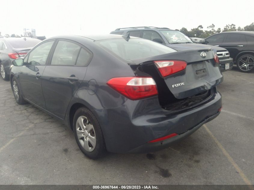 2016 KIA FORTE LX - KNAFX4A63G5516010
