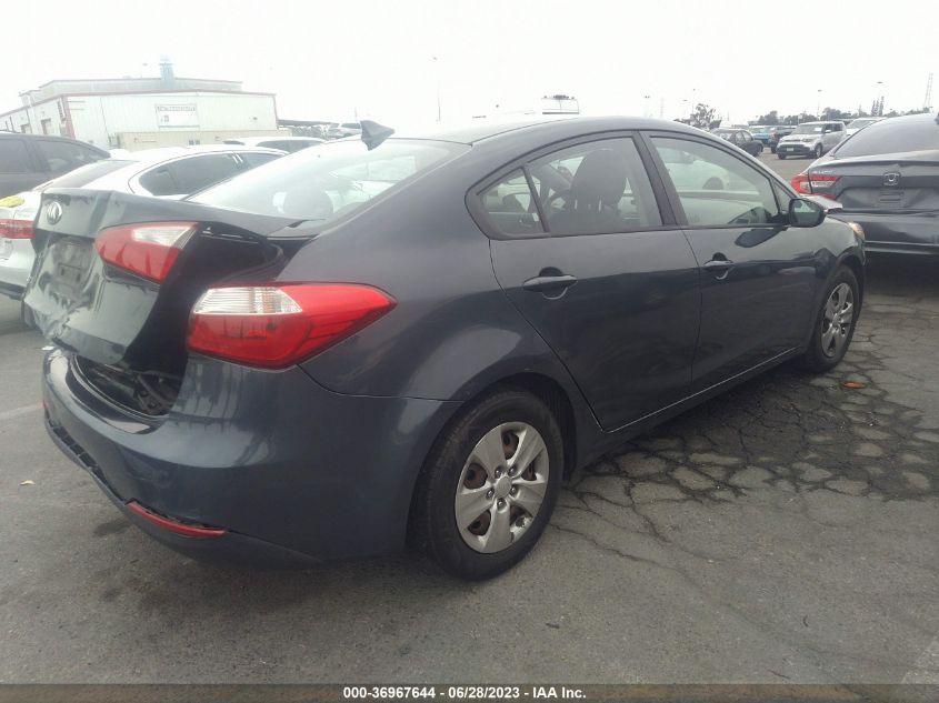 2016 KIA FORTE LX - KNAFX4A63G5516010