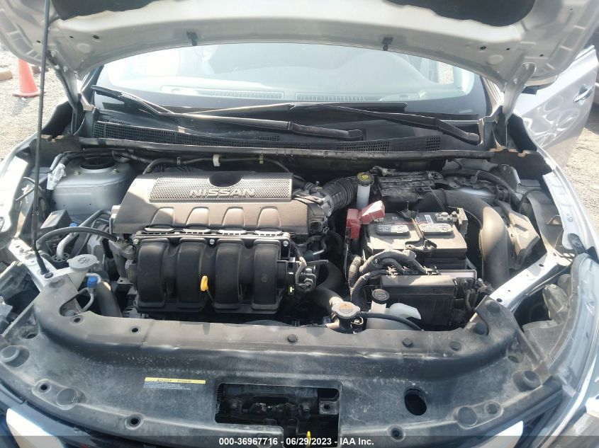 2019 NISSAN SENTRA S/SV/SR/SL - 3N1AB7APXKY337290
