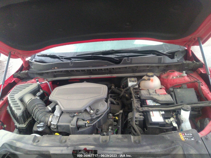 VIN 3GNKBCRS9MS519692 2021 CHEVROLET BLAZER LT