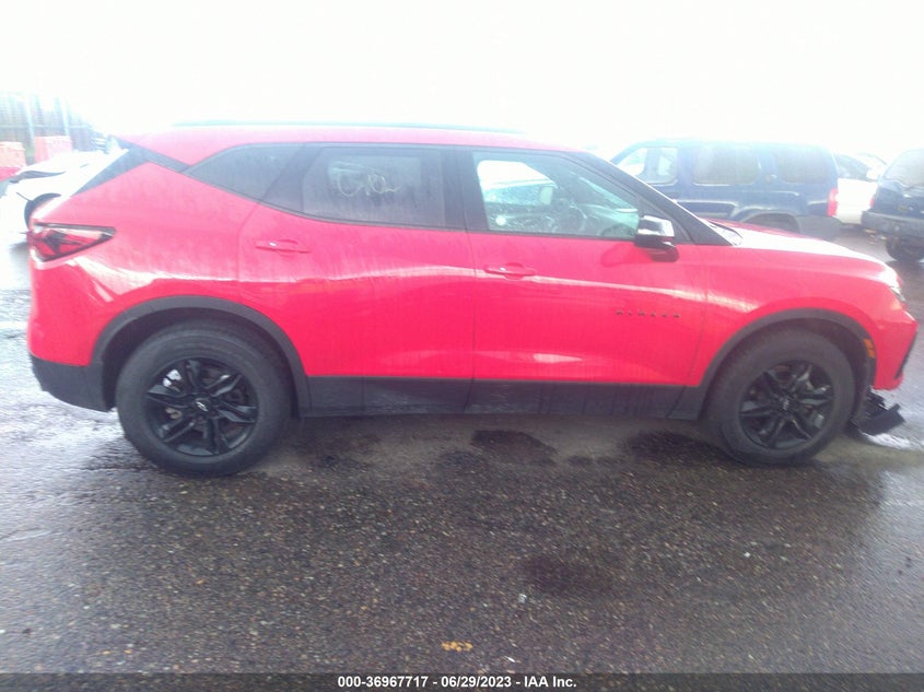 VIN 3GNKBCRS9MS519692 2021 CHEVROLET BLAZER LT