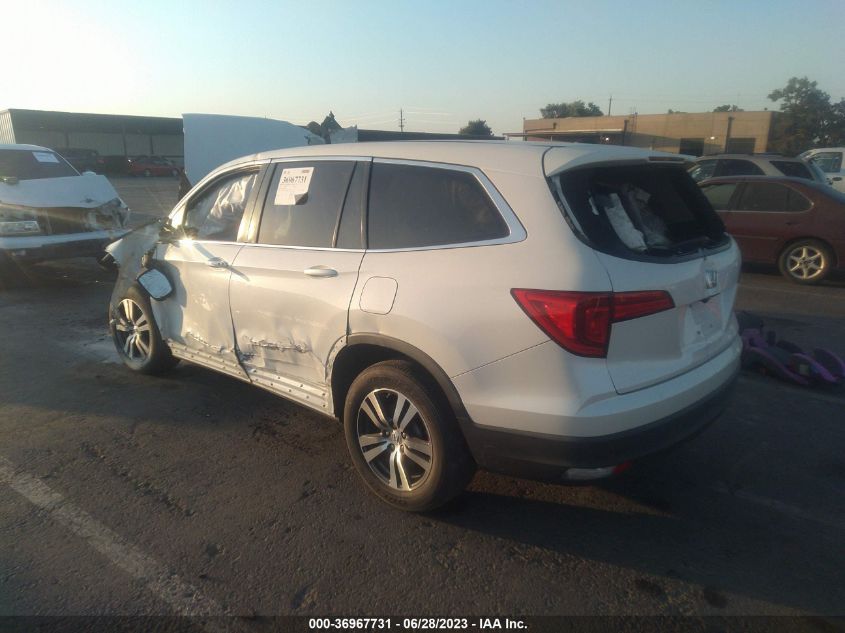 2016 HONDA PILOT EX-L - 5FNYF6H59GB031117