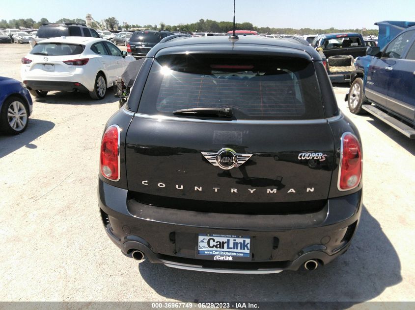 2016 MINI COOPER COUNTRYMAN S - WMWZC5C57GWU22127