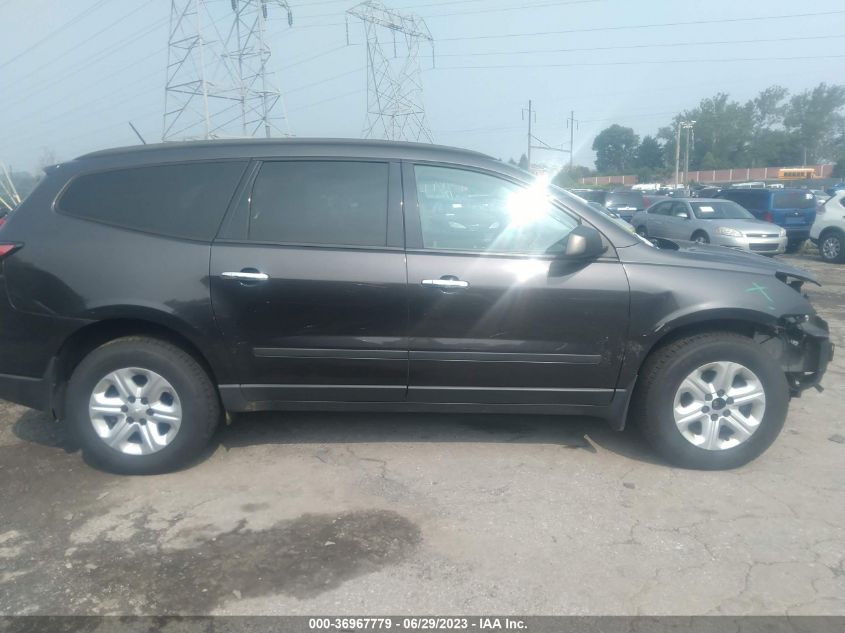2013 CHEVROLET TRAVERSE LS - 1GNKVFKD7DJ150062