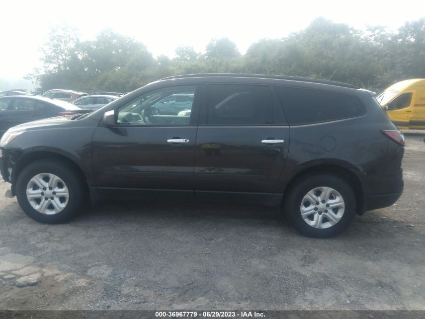 2013 CHEVROLET TRAVERSE LS - 1GNKVFKD7DJ150062