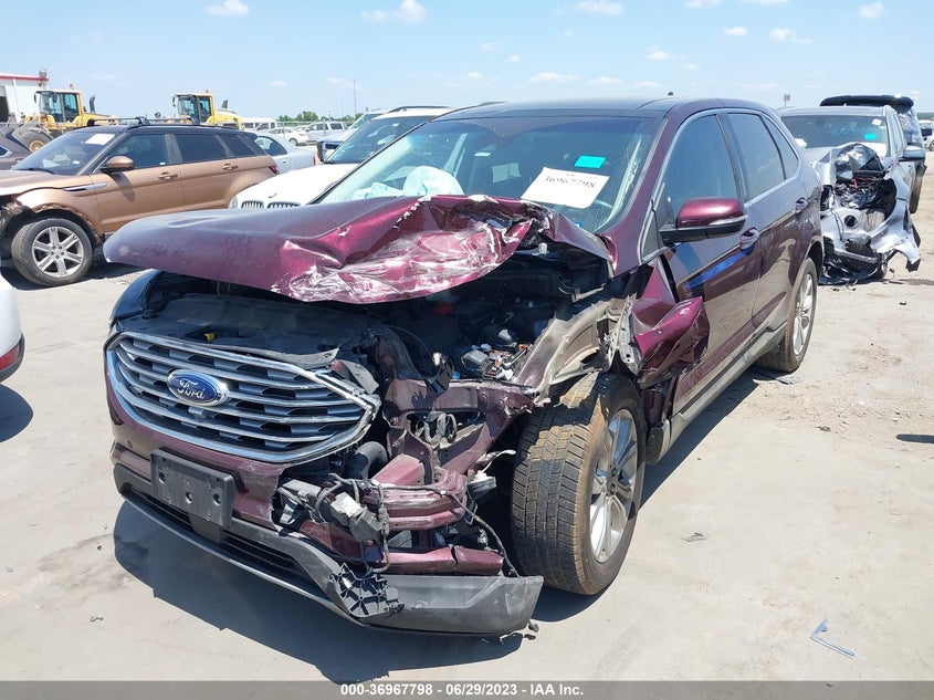 VIN 2FMPK3K96KBC19676 2019 FORD EDGE TITANIUM