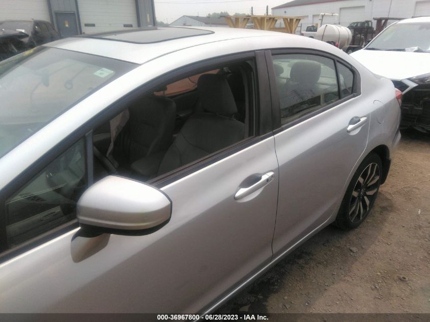 2015 HONDA CIVIC EX-L - 2HGFB2F98FH549988
