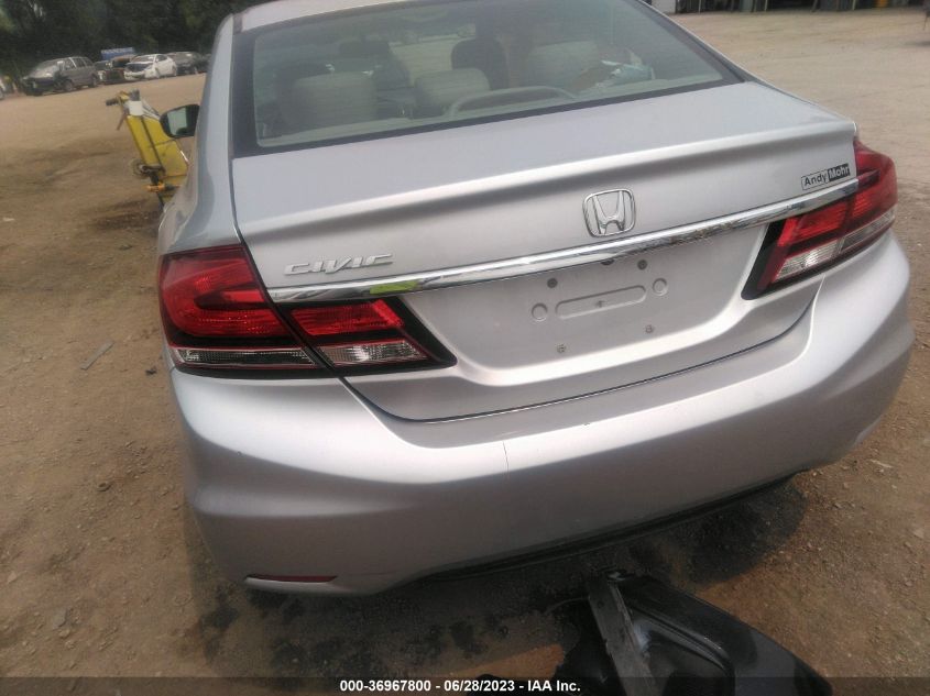 2015 HONDA CIVIC EX-L - 2HGFB2F98FH549988